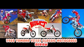 1988 Yamaha YZ125 Classic Motocross Test Review