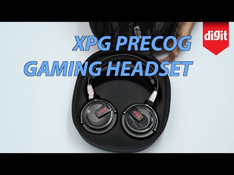 XPG PRECOG Gaming Headset Unboxing