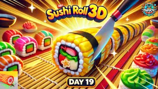 Sushi Roll 3D - Perfect Sushi Challenge! (Day 19: Level 73 to 76) | Fun Food Game screenshot 5