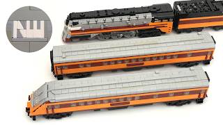 #lego #hiawatha Part 2: Electric Boogaloo (coach + observation cars)