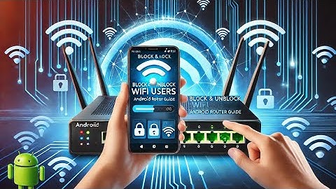 wifi user lie kasare block garne 🤔 how to block and unblock wifi user in v-sol router in android