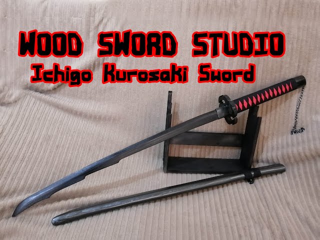 Bleach Anime Kurosaki Ichigo's Tensa Zangetsu Fullbring Sword Katana 2nd  Edition