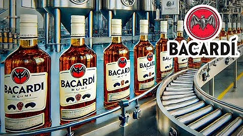 How Your Favorite BACARDI RUM is Made in the Factory