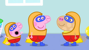 Peppa Pig Goes to a Superhero Birthday Party! 🦸‍♂️ | Full Episodes | Cartoon for Kids | 45 Mins