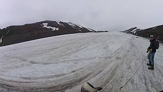 Glacier walk@ Longyearbyen-Svalbard