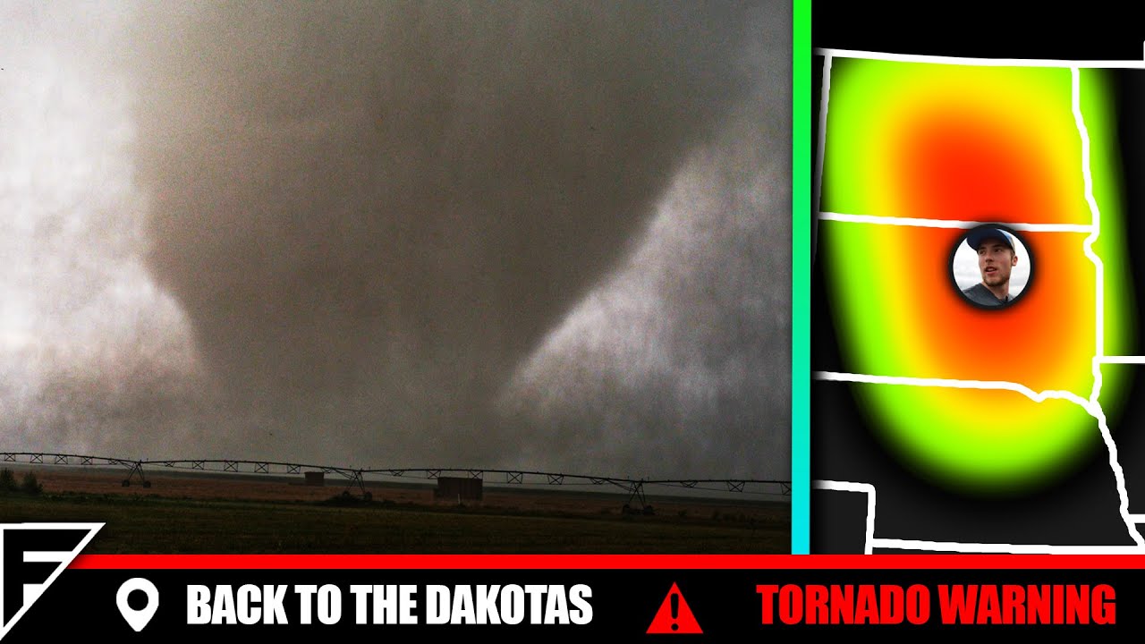 Tornado Threat In The Dakotas - LIVE STORM CHASERS - YouTube