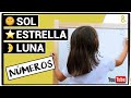 Ensea a escribir correctamente los nmeros con el truco del sol la estrella y la luna