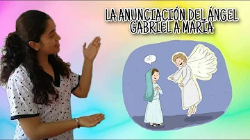 Clase Virtual : La anunciación del Ángel Gabriel a María para niños