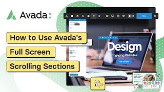 How to Use Avada's Full Screen Scrolling Sections