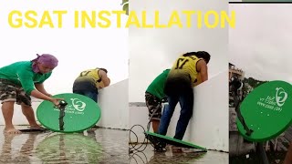 GSAT HD INSTALLATION