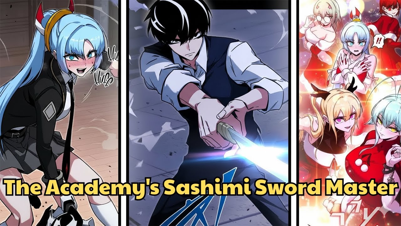 The Academy's Sashimi Sword Master | Explained in Hindi | Manhwa explain in Hindi