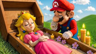 Princess Peach Dead? Mario in Shock! ⚡💔 Super Mario Odyssey Story