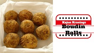 How To Make Boudin Balls