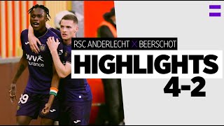 Highlights: RSC Anderlecht - Beerschot | 2021-2022