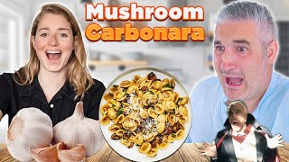 Italian Chef Reacts to Mushroom Carbonara by Bon Appetit