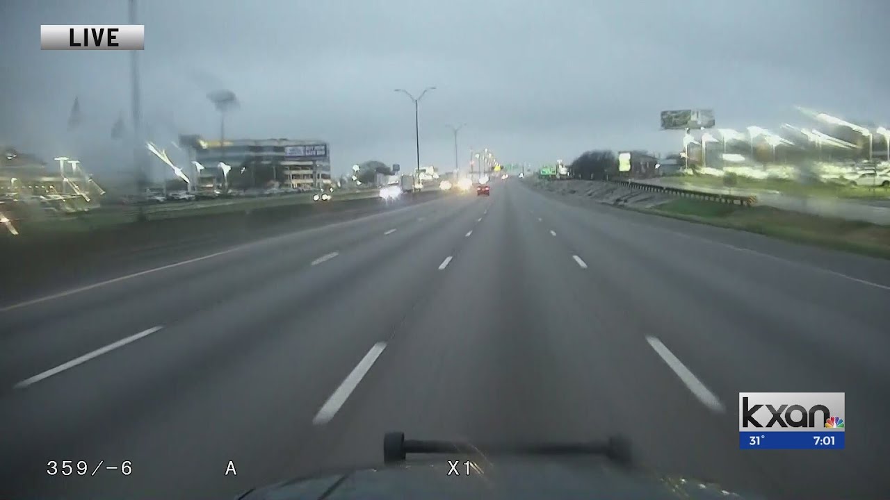Tracking road conditions in central Texas - YouTube