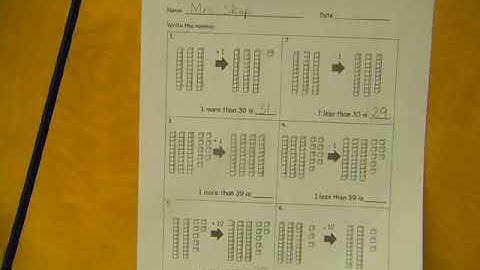 Eureka Math - 1st Grade - Module 4, Lesson 5