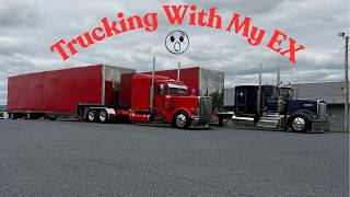 Trucking With My EX | Crazy Backroad Trucking | Huge Oversize Trailers