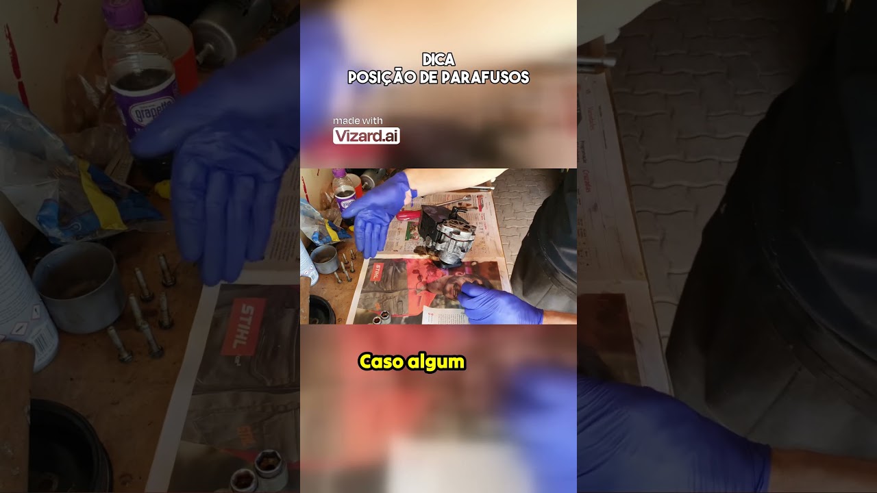 [DICA] Lembrar Posição Parafusos  #diy #automobile #façavocê