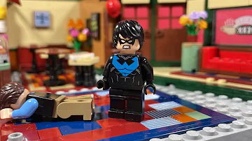 Lego Nightwing Combat Stop Motion Test