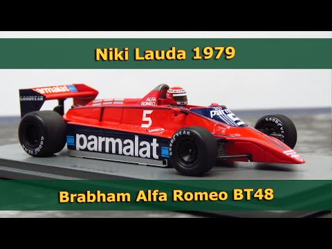Niki Lauda - Brabham Alfa Romeo BT48 1979 - Italian GP 1979 - Spark F1 1:43  model car review 