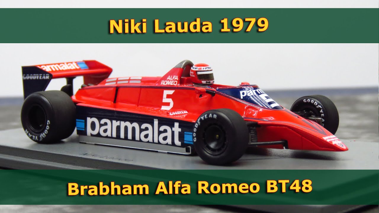 Niki Lauda - Brabham Alfa Romeo BT48 1979 - Italian GP 1979 - Spark F1 1:43  model car review 