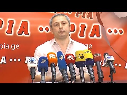 თბილისის საკრებულოს დამოუკიდებელი დეპუტატის სოსო მანჯავიძის ბრიფინგი