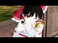 【東方ＭＭＤ】　萃香とカップラーメン（再アップ版）　【touhou Project MMD】