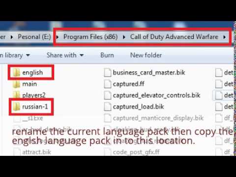 How to Change The Language in Call Of Duty Modern Warfare 2