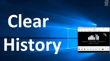 How to clear history in Media Player Classic