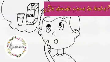 ¿De dónde viene la leche de una niña?