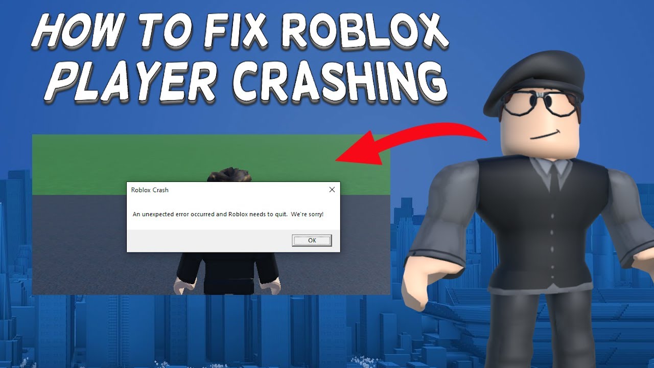 How To Fix Roblox Player Crashing Tutorial YouTube 
