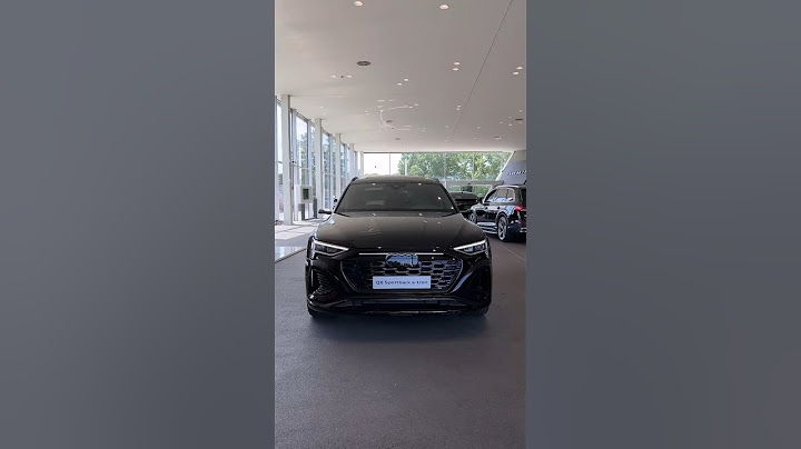 2024 Audi Q8 Sportback e-tron 🖤 #shorts