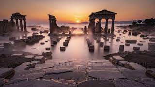 Classical Ambience: 1 Hour Ancient Temple by the Sea | Relaxing Music Loop for Sleep & Study