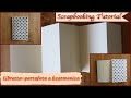 Scrapbooking tutorial | Libretto porta-foto a fisarmonica