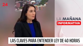 Preguntas y respuestas sobre la Ley de 40 Horas | 24 Horas TVN Chile