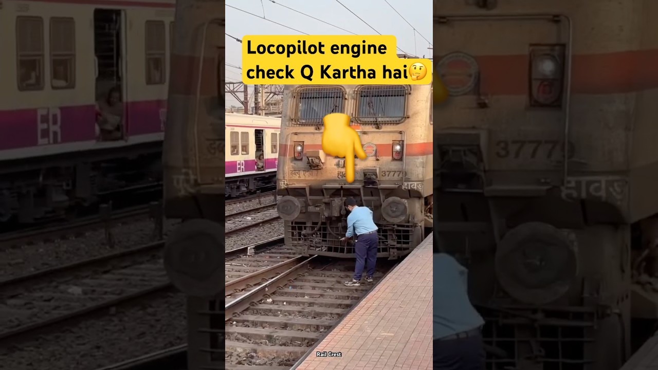 Why Locopilot Inspects locomotive Before Departure ?