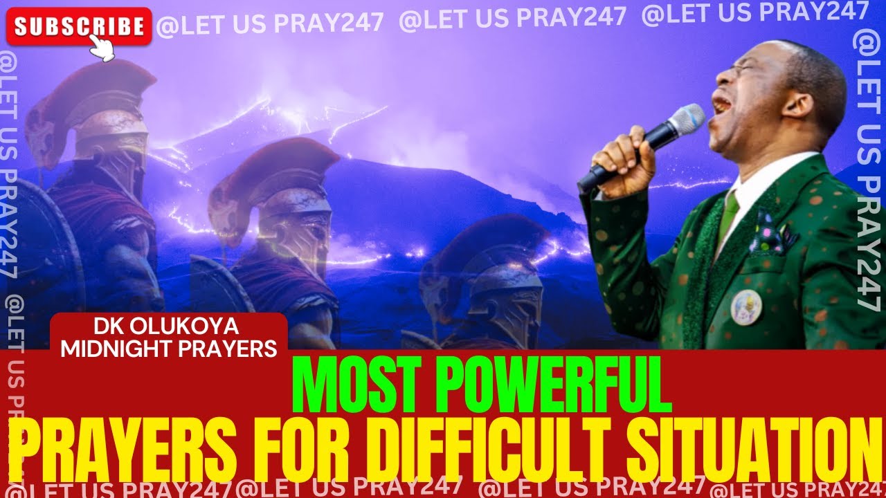 MFM PRAYERS: MOST POWERFUL PRAYERS FOR DIFFICULT SITUATION #olukoyamidnightprayers #drdkolukoya