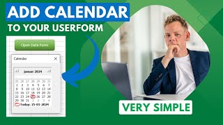 Excel Automation Mastery Adding a Calendar to Userform in VBA