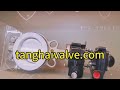 High Quality Sample of wafer butterfly valve(SS,PTFE) with actuator