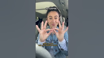 INTERPRET & INTERPRETER (National Interpreter Appreciation Day!) | ASL Glossary | The ASL Shop