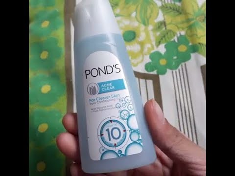 FAST REVIEW: Pond&#;s Acne Clear Toner