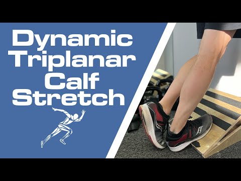 Triplanar Dynamic Calf Stretch With Slant Board video thumbnail