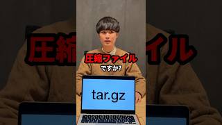 【1分でファイルの種類を当てろ】拡張子アキネーター！tar.gz編  #拡張子 #ファイル形式