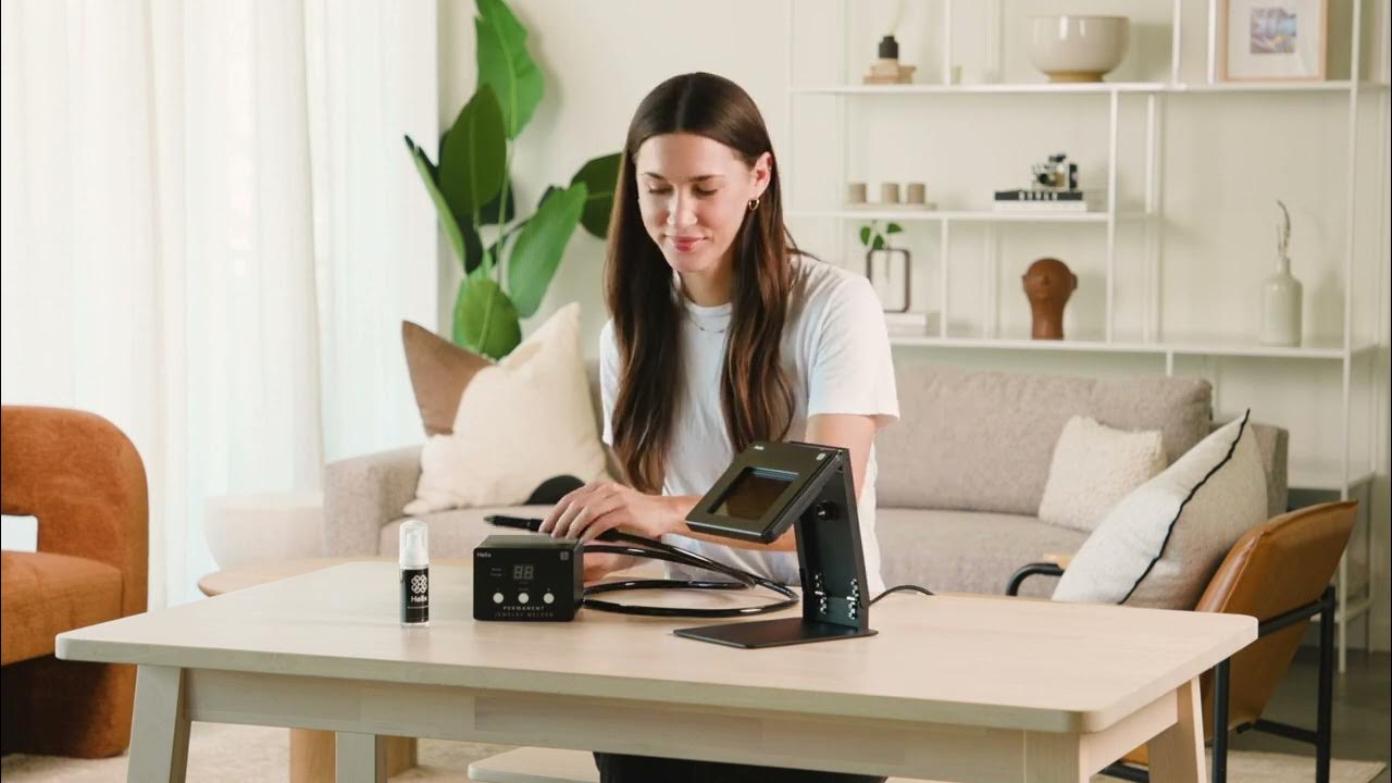 Darkening Screen Setup for Helix Permanent Jewelry Welder YouTube