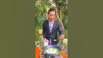 Cách luộc trứng vịt lộn không tanh không hôi #giaitri #haihuoc #vuinhon #xuhuongtiktok #meohay