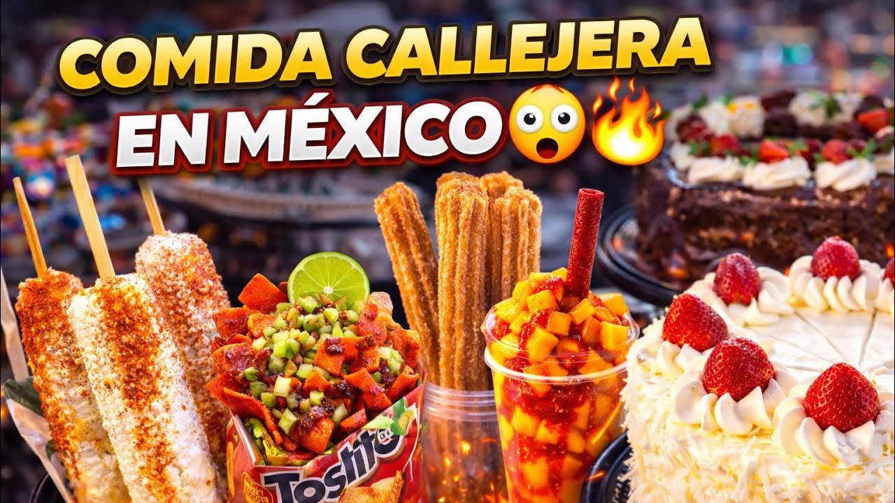 Así es la comida callejera en México