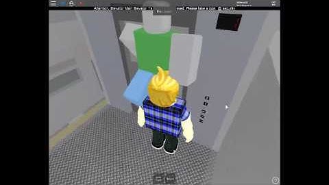 [ROBLOX] BROKEN ELEVATOR