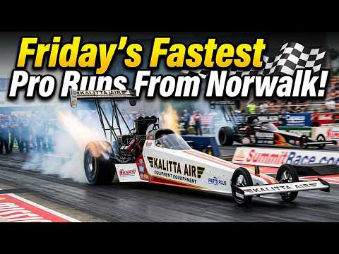 🏁 FRIDAY QUALIFYING REPORT | Summit Racing Equipment NHRA Nationals | Norwalk, Ohio