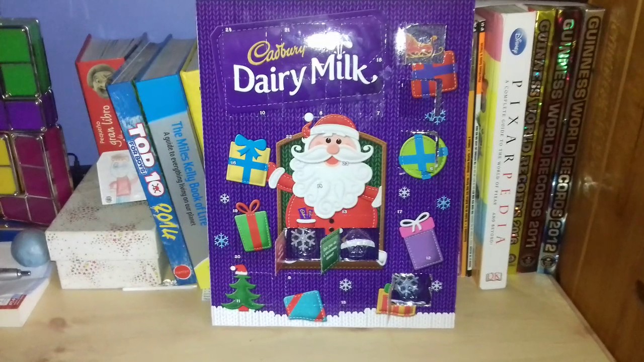 Cadbury Dairy Milk Advent Calendar Day 7 YouTube